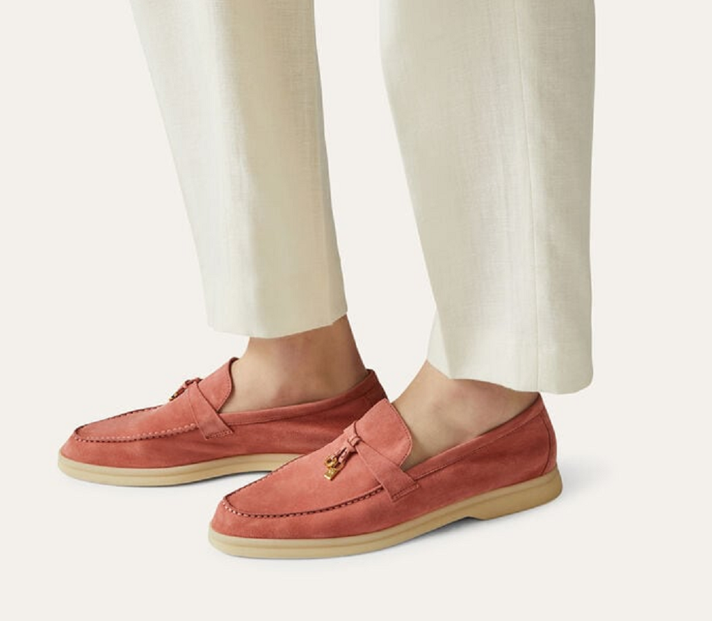 Alternative view of Giày Loro Piana Summer Charms Walk Loafer 'Pink'  FAE5444-303J