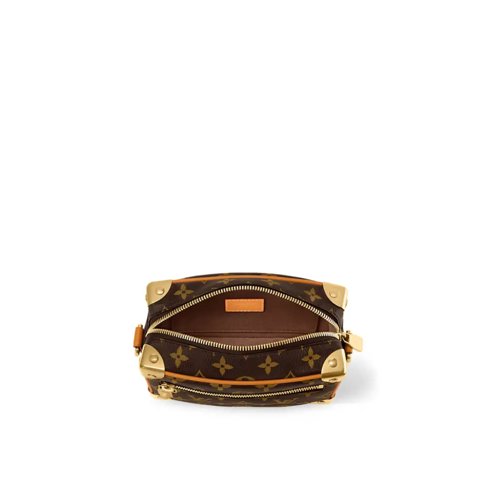Túi Louis Vuitton Mini Soft Trunk Box Bag 'Brown' M14729 - Ảnh 4