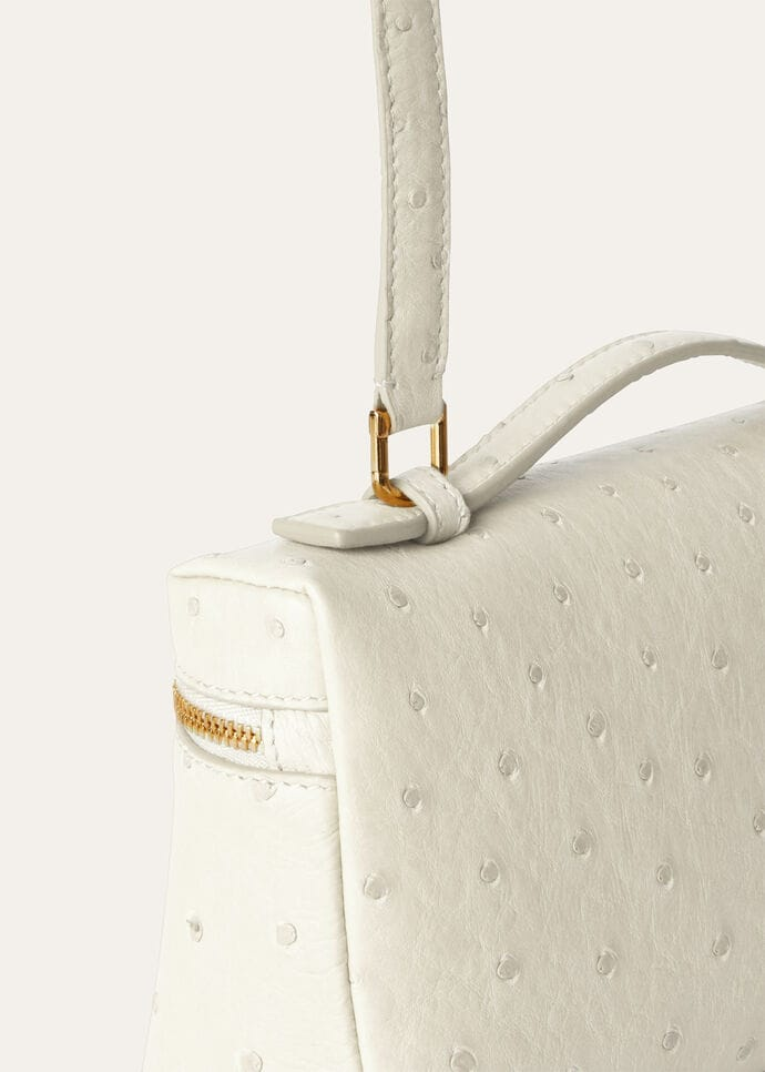 Túi Loro Piana Extra Pocket L19 'Whisper White' FAN4199-108U - Ảnh 3