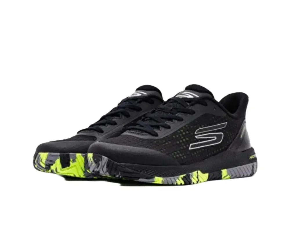 Giày Skechers Go Pickleball ‘Black Green’ 246069C-BLK - Ảnh 5