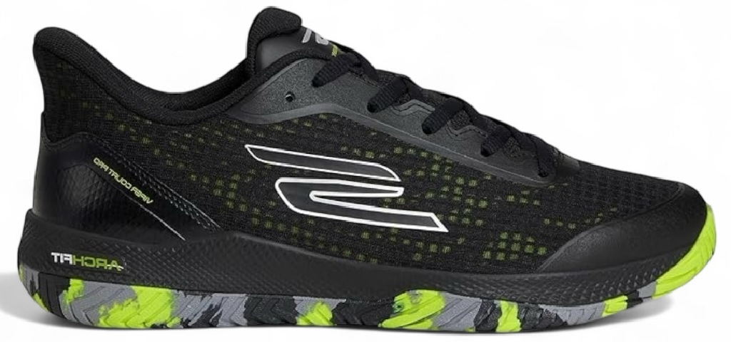 Giày Skechers Go Pickleball ‘Black Green’ 246069C-BLK