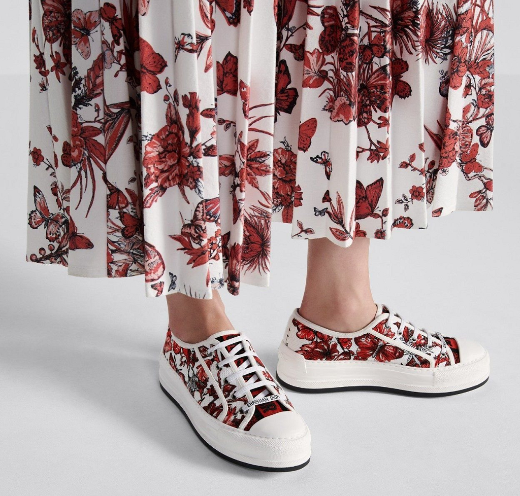 Giày Dior Walk'N'Dior Platform Sneaker 'Multicolor' KCK385BHY-S79W - Ảnh 5