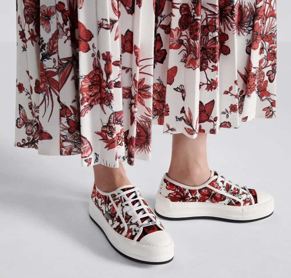 Giày Dior Walk'N'Dior Platform Sneaker 'Multicolor' KCK385BHY-S79W - Ảnh 5