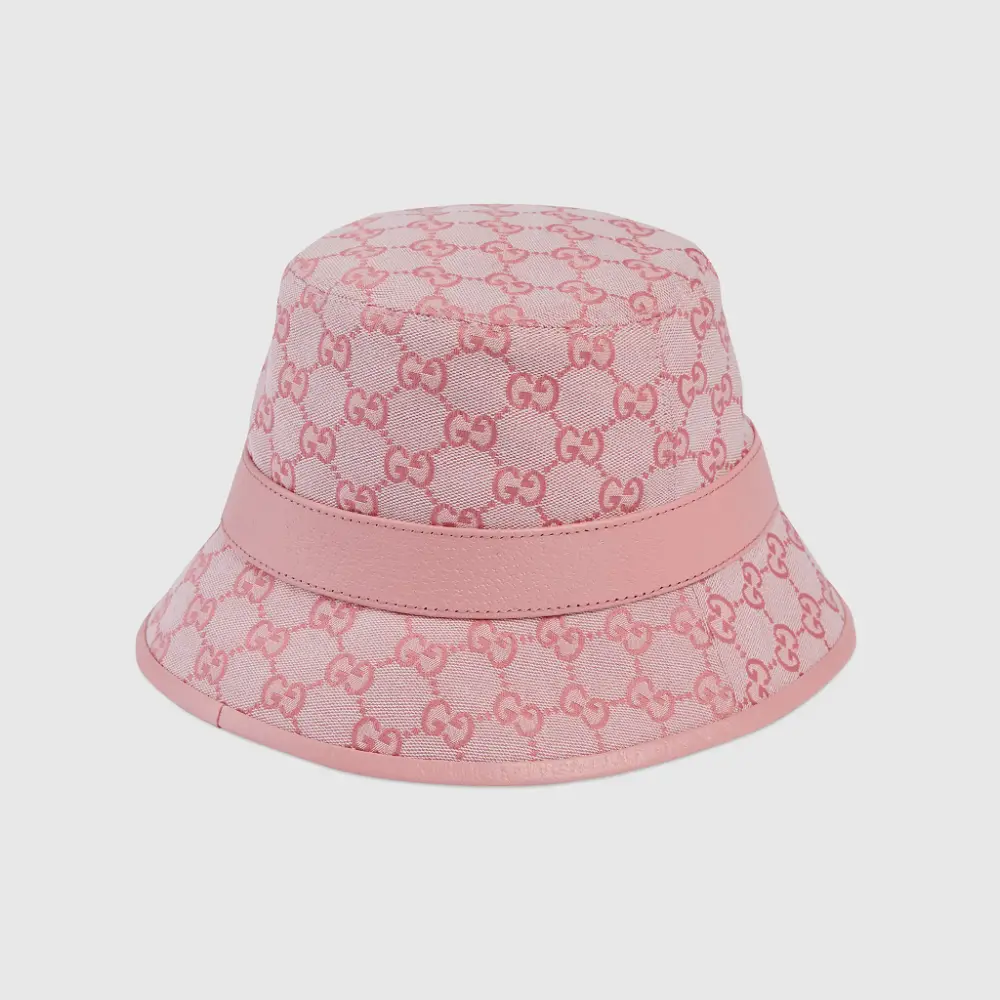 Mũ Gucci Canvas Bucket Hat 'Pink' 748476-4HG62-5872 - Ảnh 3