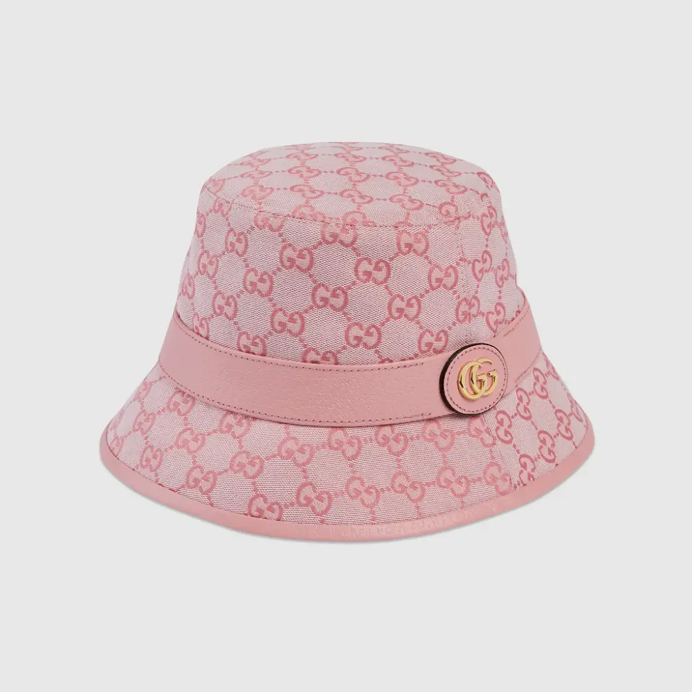 Alternative view of Mũ Gucci Canvas Bucket Hat 'Pink' 748476-4HG62-5872