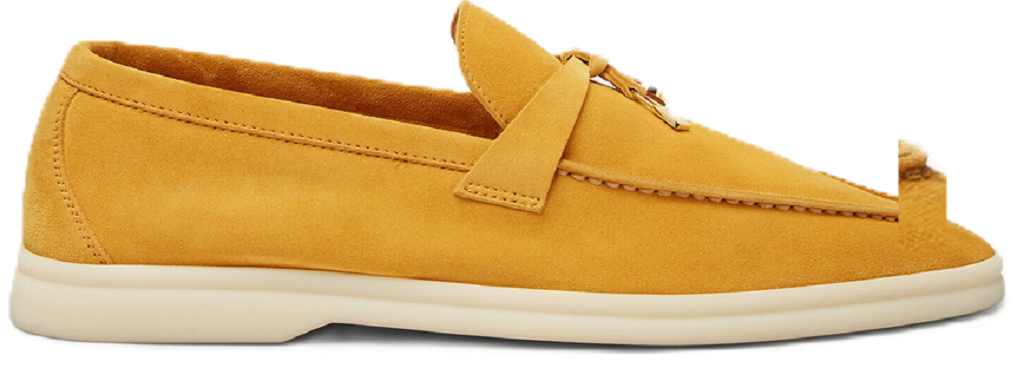 Giày Loro Piana Summer Charms Walk Loafer 'Yellow' FAE5444-20F7