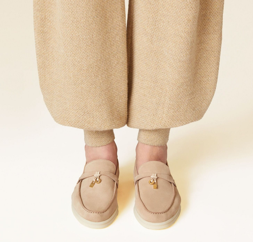Giày Loro Piana Summer Charms Walk Loafer 'Sandstone' FAE5444-D044 - Ảnh 7