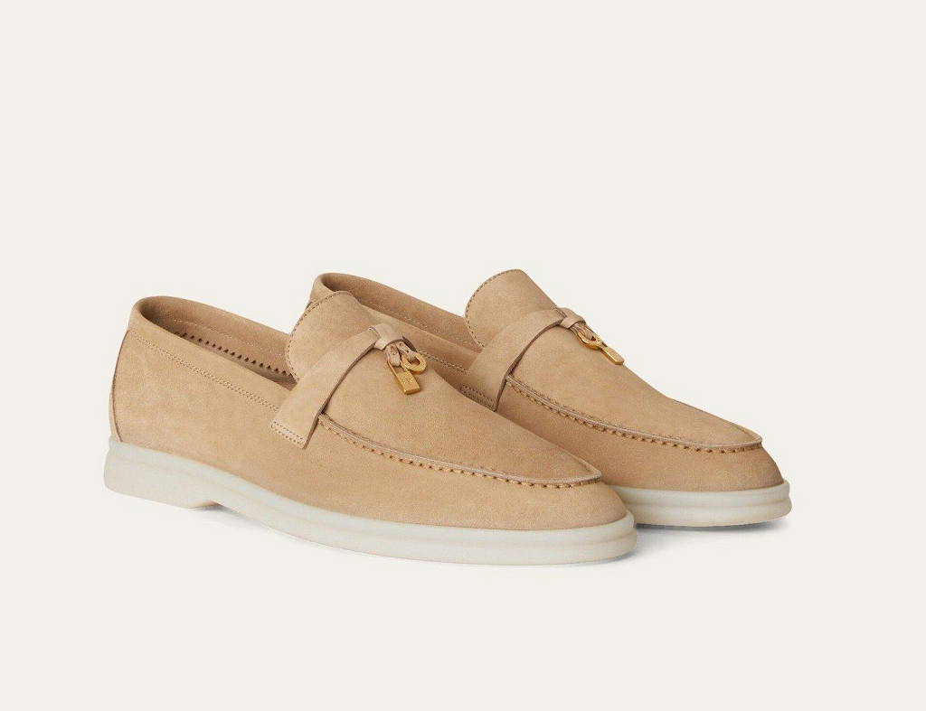 Giày Loro Piana Summer Charms Walk Loafer 'Sandstone' FAE5444-D044 - Ảnh 6