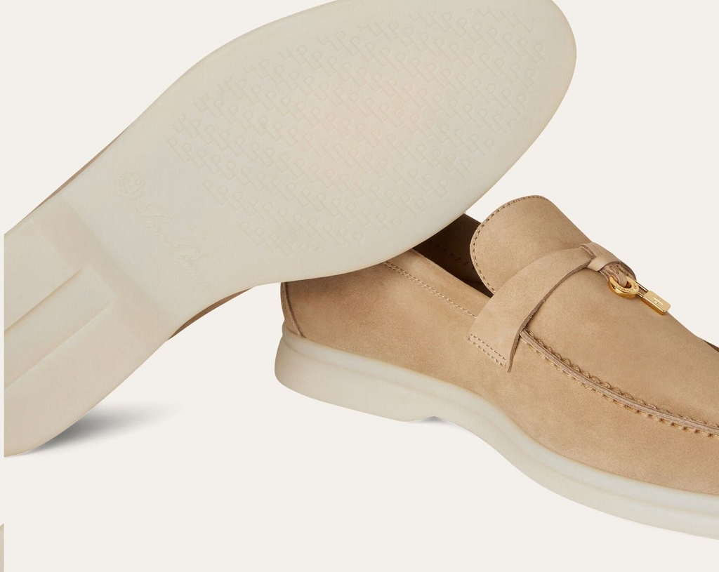 Giày Loro Piana Summer Charms Walk Loafer 'Sandstone' FAE5444-D044 - Ảnh 4