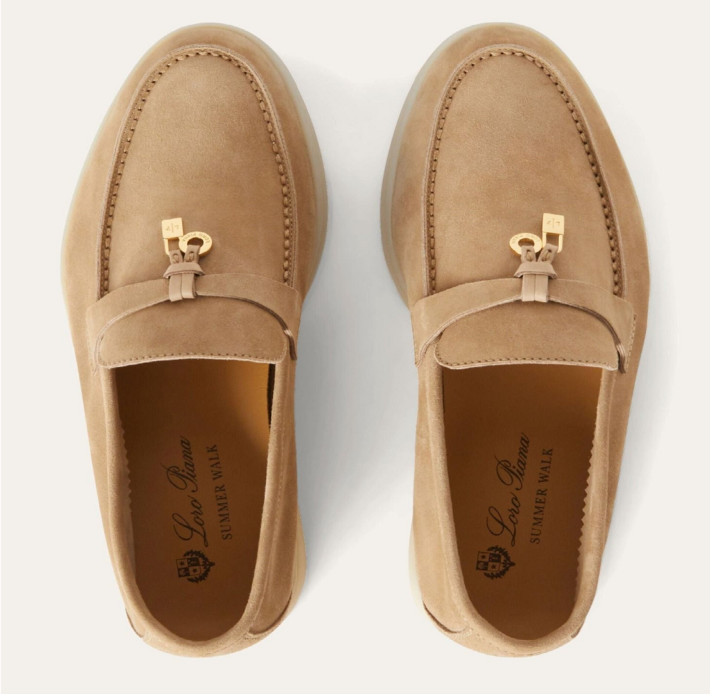 Giày Loro Piana Summer Charms Walk Loafer 'Sandstone' FAE5444-D044 - Ảnh 3