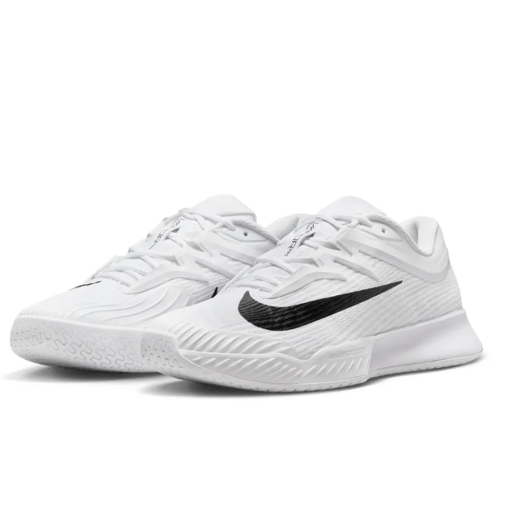 Giày Nike Court Air Zoom Vapor Pro 3 HC ‘White Black’ FZ2161-101 - Ảnh 4