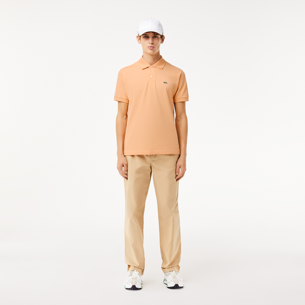 Áo Lacoste Petit Piqué Cotton ‘Light Orange’ L1212-51-IXY - Ảnh 3