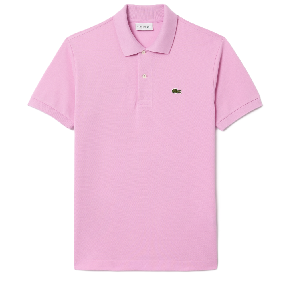 Áo Lacoste Classic Petit Piqué Cotton ‘Pink’ L1212-51-IXV