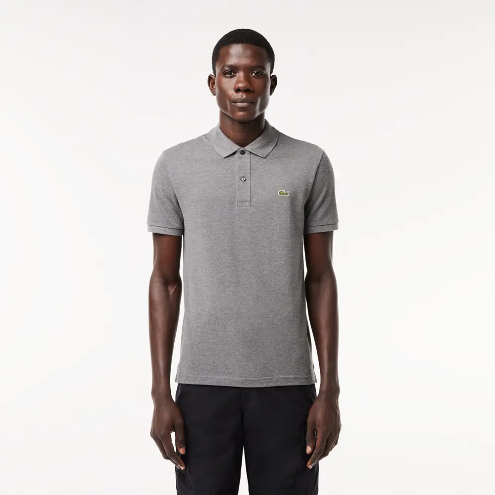 Áo Lacoste Slim Fit Polo ‘Grey’ PH4012-51-050 - Ảnh 3