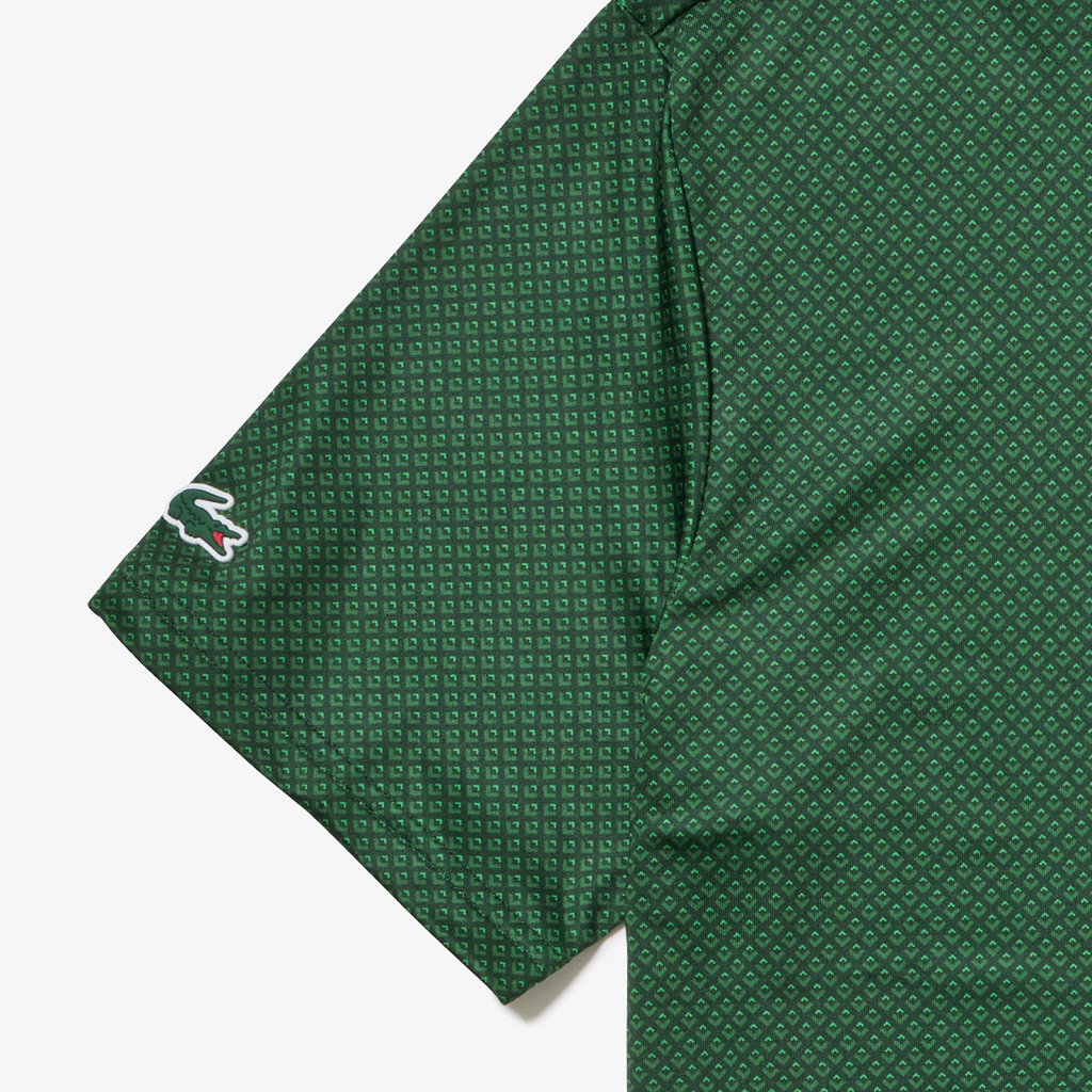 Áo Lacoste Mini Print Ultra Dry Golf ‘Green’ DH7493-51-IGV - Ảnh 3