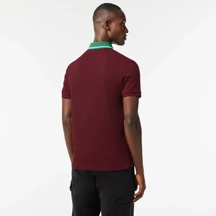 Alternative view of Áo Lacoste Regular Fit ‘Dark Red’ PH1125-YUP