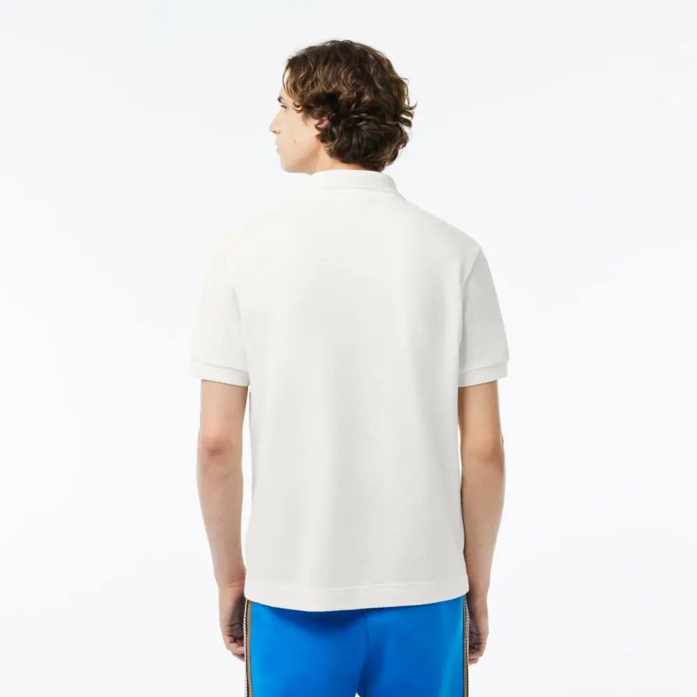 Áo Lacoste Striped ‘Pattern Color Mixed White’ PH1132-70V - Ảnh 4