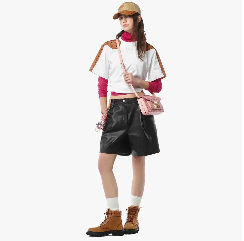 Túi MCM Tracy Crossbody in Visetos 'Pink' MWRFAXT01PZ001 - Ảnh 4