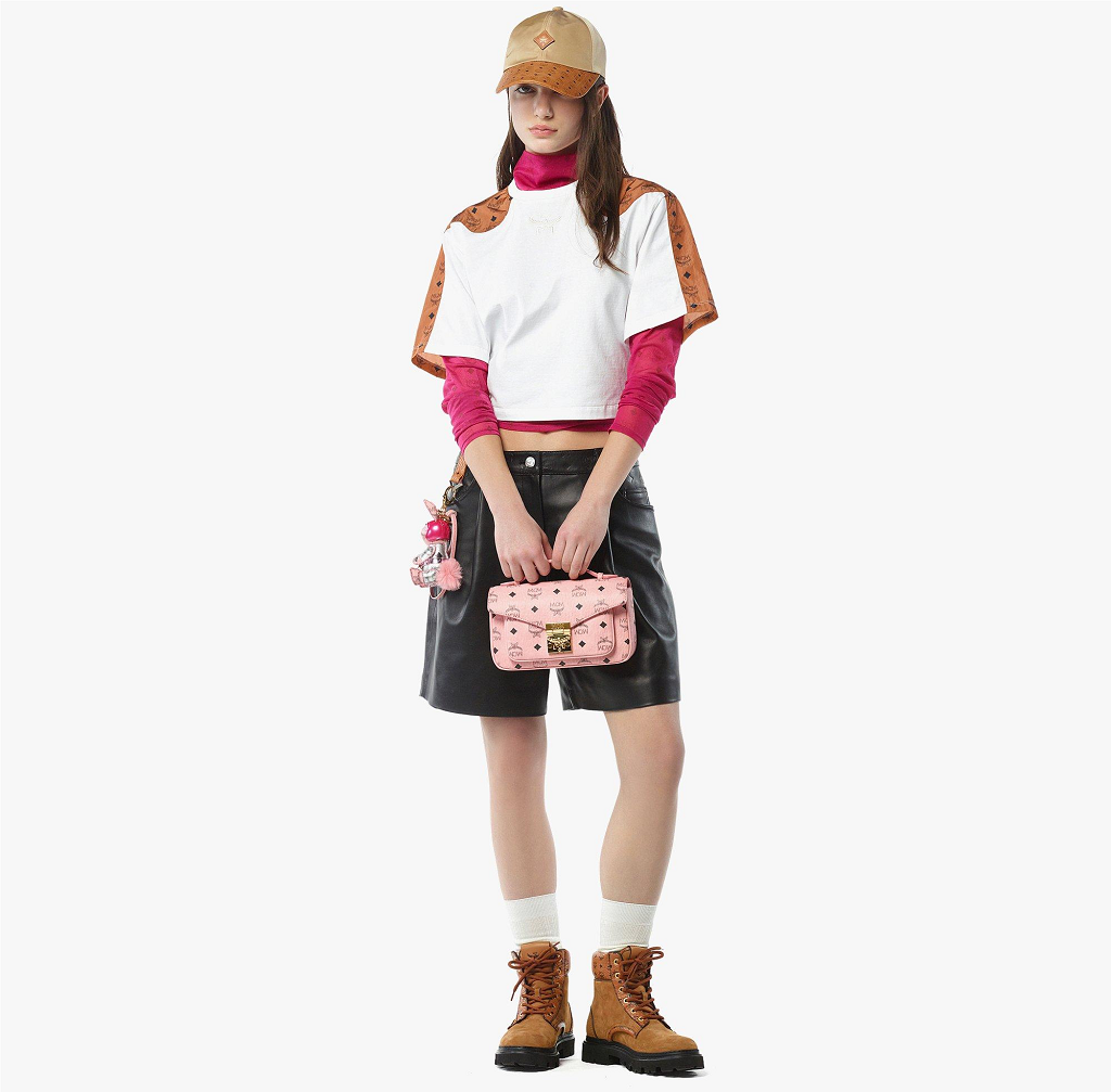 Alternative view of Túi MCM Tracy Crossbody in Visetos 'Pink' MWRFAXT01PZ001