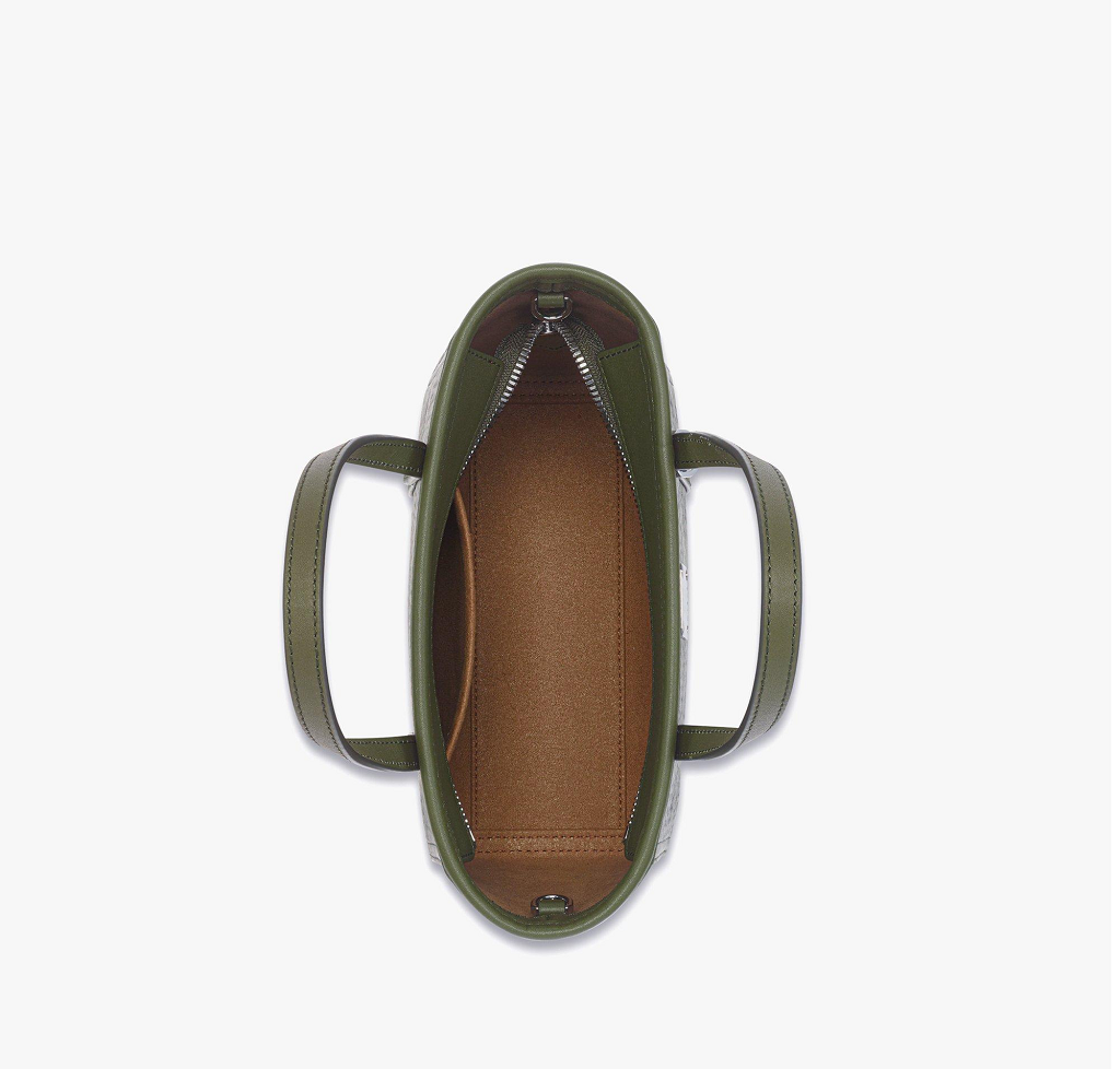 Alternative view of Túi MCM Toni Top-Zip Shopper 'Khaki Moss' MWPFAMT08K8001