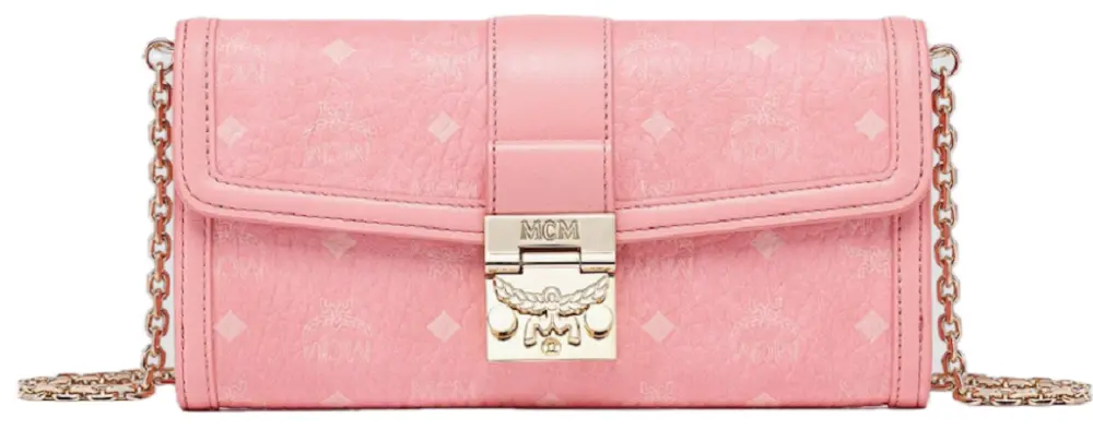 Túi MCM Large Tracy Chain Wallet 'Pink' MYLDSXT01QZ001