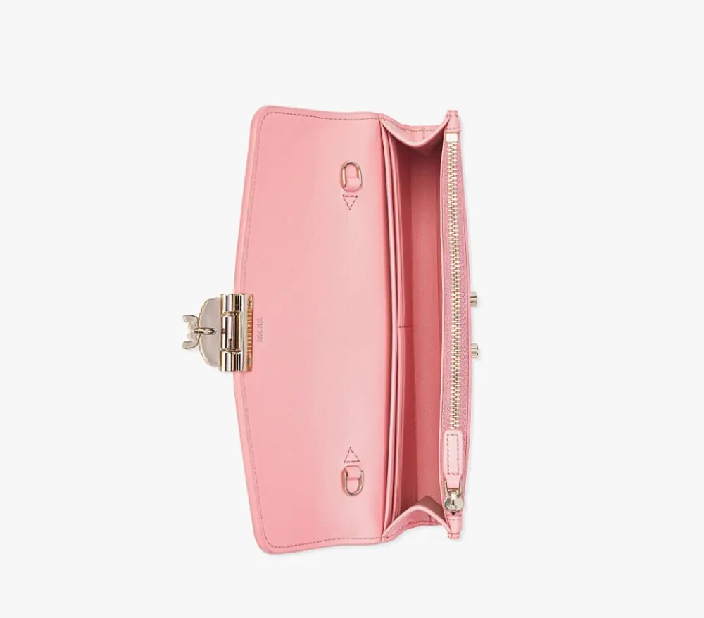 Túi MCM Large Tracy Chain Wallet 'Pink' MYLDSXT01QZ001 - Ảnh 3