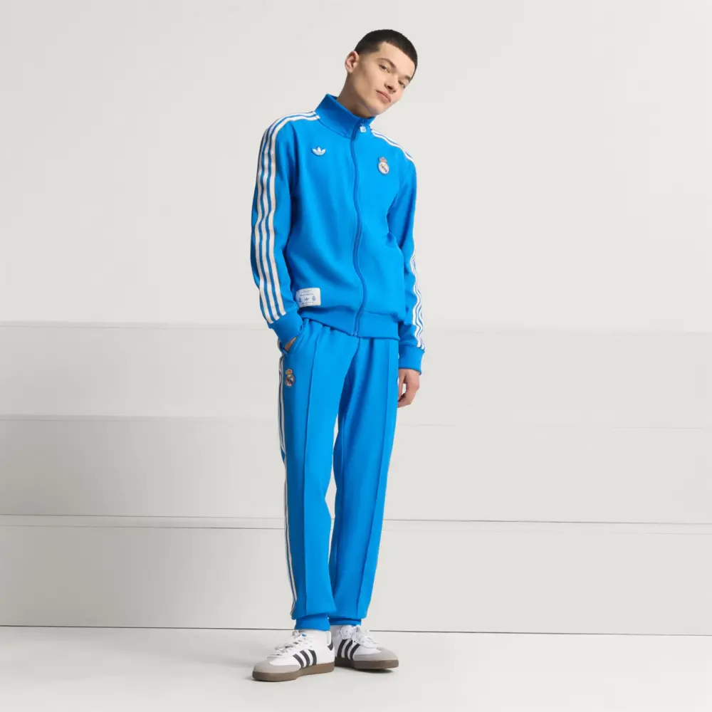 Áo Adidas Real Icon Tt ‘Blue’ JN3058 - Ảnh 5