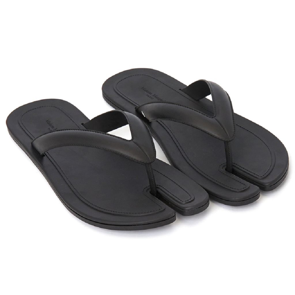 Dép Maison Margiela Tabi Slide 'Black' S57WX0078-P4785-T8008 - Ảnh 4