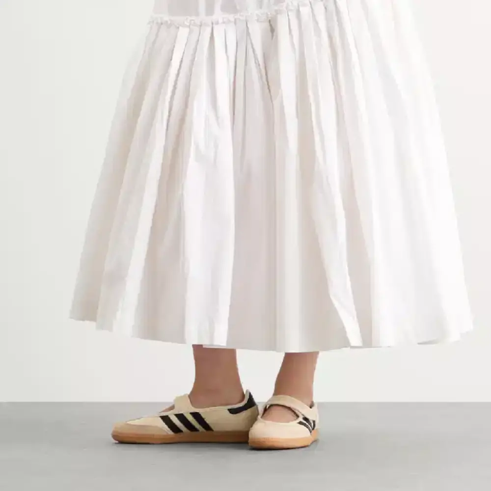 Giày Adidas Samba Jane 'Cream White Gum' JR7338 - Ảnh 3