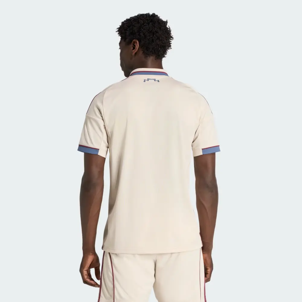 Áo Adidas Ajax Amsterdam SS25 25/26 ‘Ivory’ JP1446 - Ảnh 4