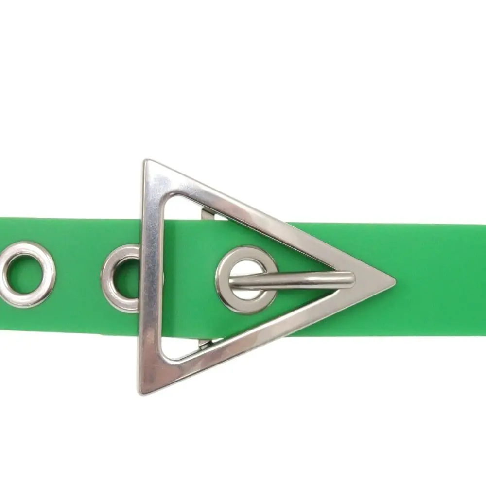 Thắt Lưng Nam Bottega Veneta Triangle Buckle Belt 'Green' 691010-V1RT0-3724 - Ảnh 6