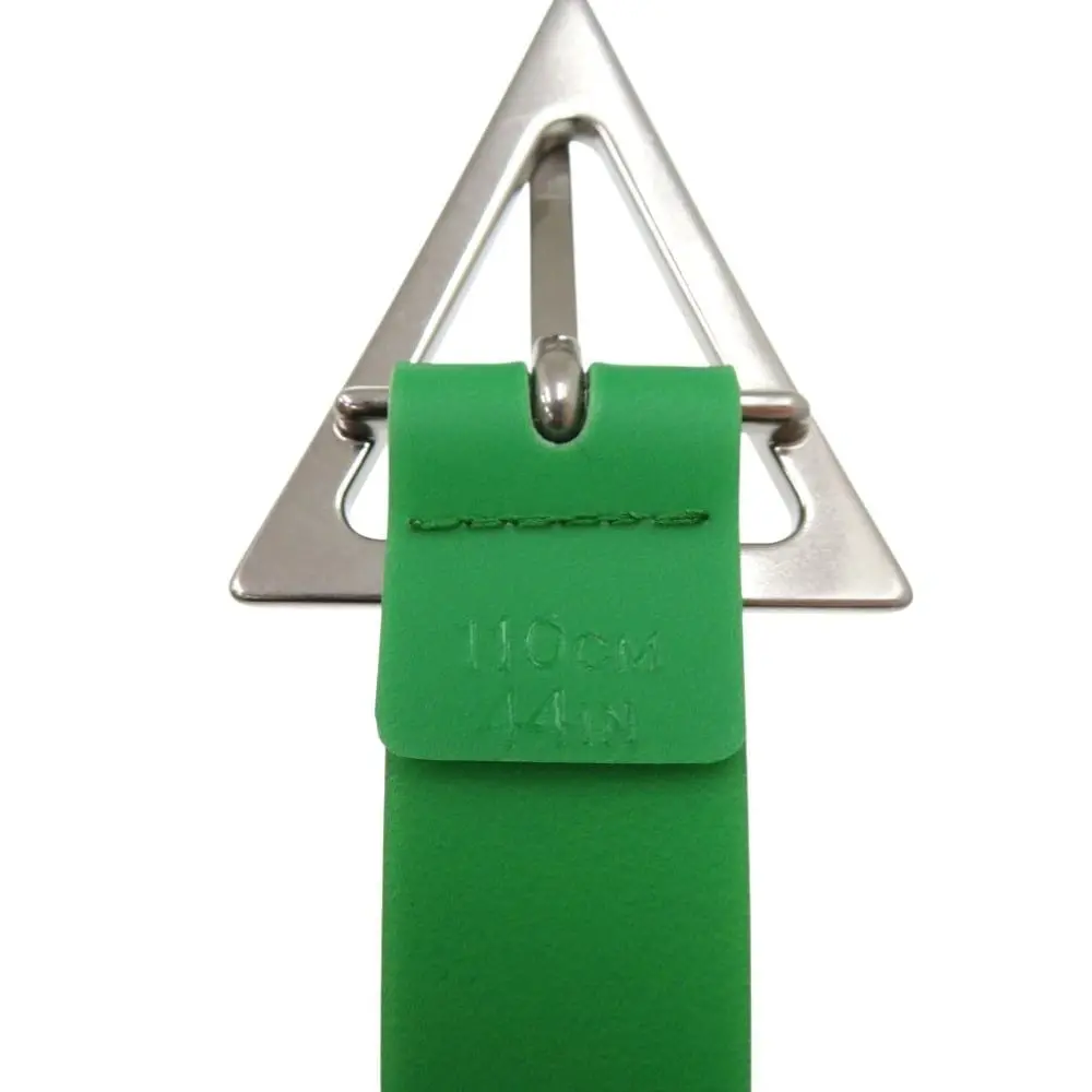 Thắt Lưng Nam Bottega Veneta Triangle Buckle Belt 'Green' 691010-V1RT0-3724 - Ảnh 3