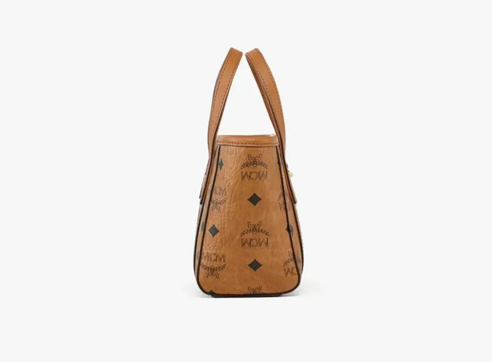 Alternative view of Túi MCM Toni Top-Zip Shopper in Visetos 'Cognac' MWPFSMT03CO001