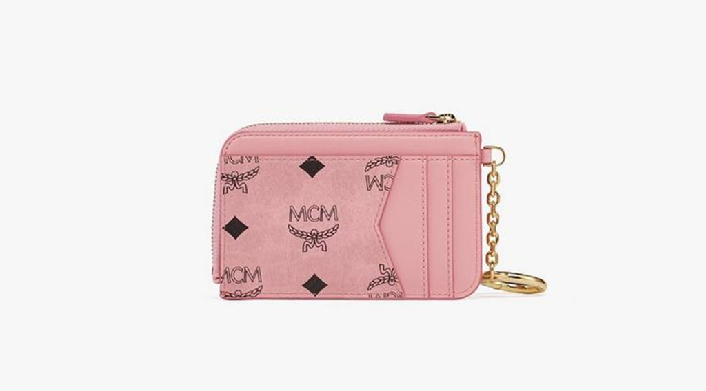 Túi MCM Tracy Zip Card Case in Visetos 'Soft pink' MYAFSXT01PZ001 - Ảnh 3