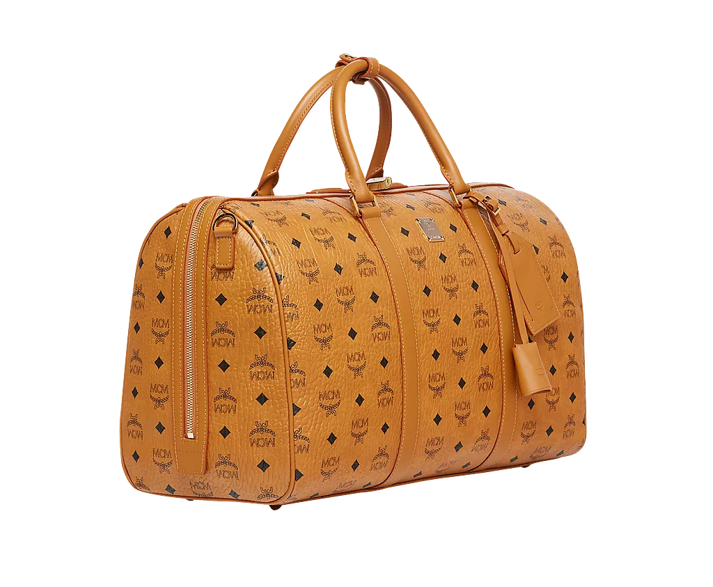 Alternative view of Túi MCM Traveler Weekender Bag in Visetos MMVAAVY03CO001