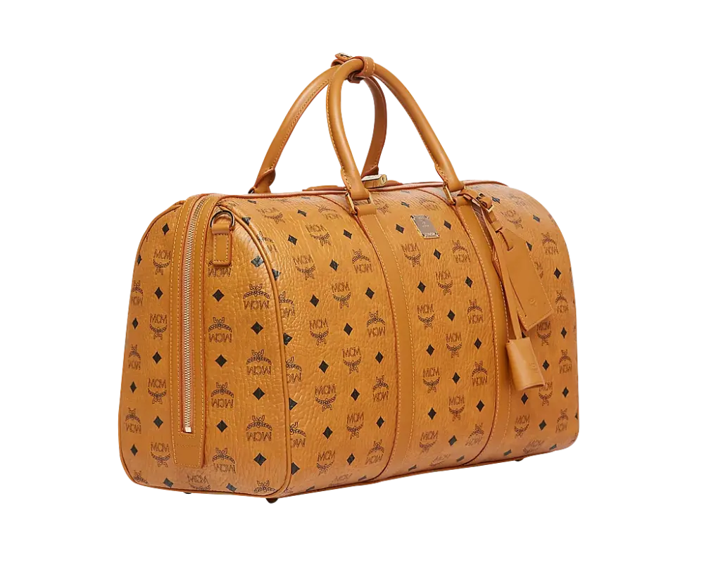 Alternative view of Túi MCM Traveler Weekender Bag in Visetos MMVAAVY03CO001