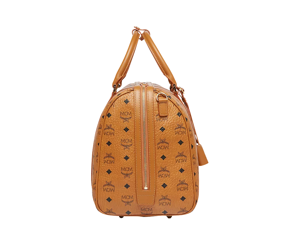 Túi MCM Traveler Weekender Bag in Visetos MMVAAVY03CO001 - Ảnh 4