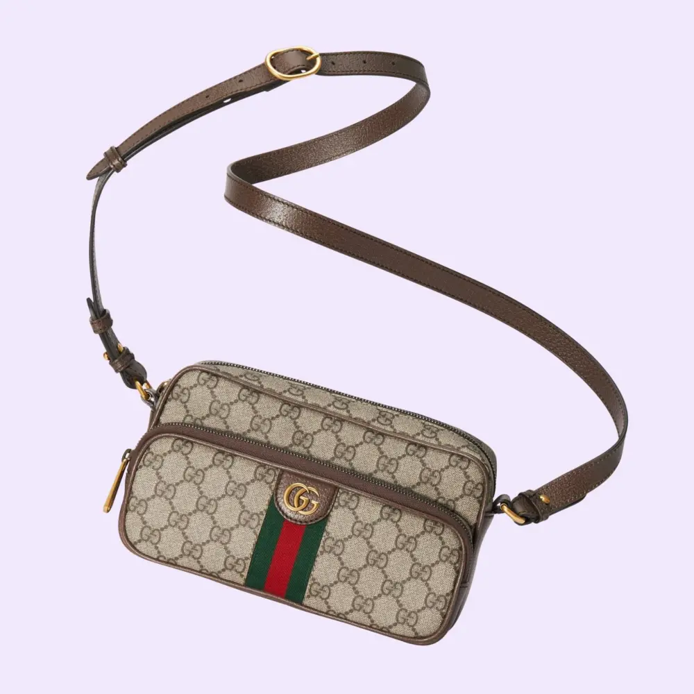 Túi Gucci Ophidia Small Messenger Bag 'Ebony' 723312-96IWT-8745D - Ảnh 3