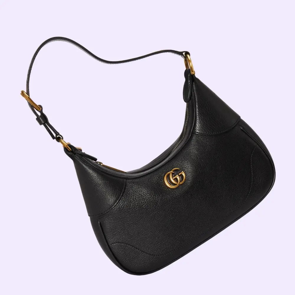 Túi Nữ Gucci Aphrodite Small Shoulder Bag 'Black' 731817-AAA9F-1000 - Ảnh 4
