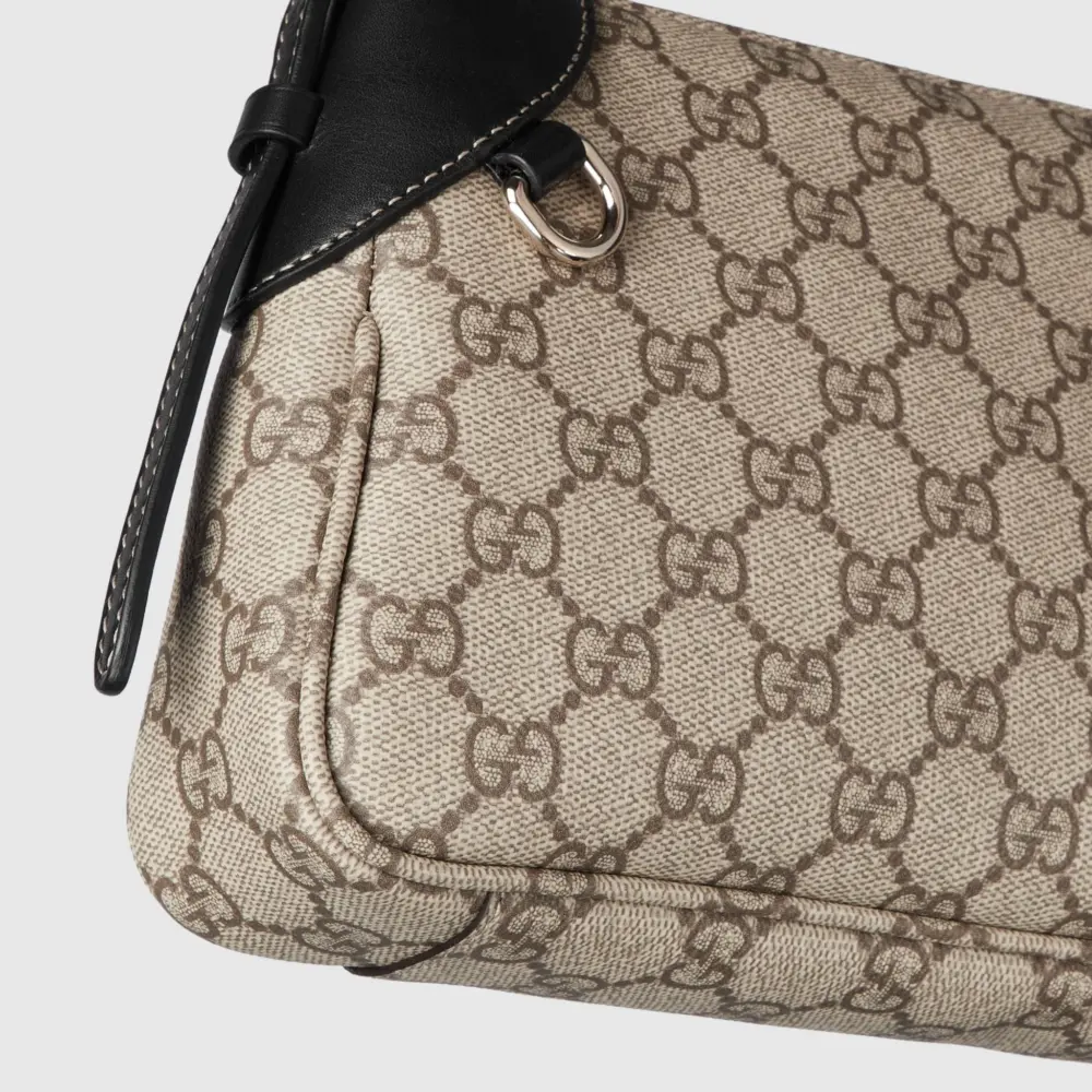 Alternative view of Túi Gucci GG Emblem Small Shoulder Bag 'Beige' 815218-FAEAA-9765
