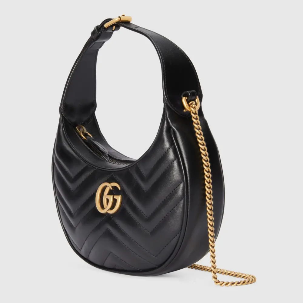 Túi Gucci GG Marmont Mini Shoulder Bag 'Black' 699514-DTDHT-1000 - Ảnh 5