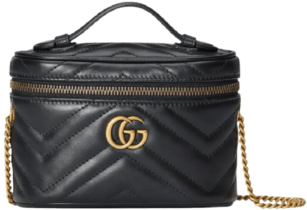 Túi Gucci GG Marmont Mini Top Handle Bag 'Black' 699515-DTDHT-1000