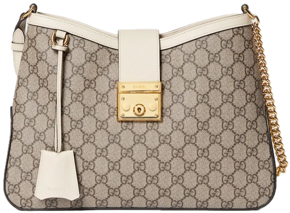 Túi Nữ Gucci Padlock GG Medium Shoulder Bag 'Beige' 795113-KHNKG-9761