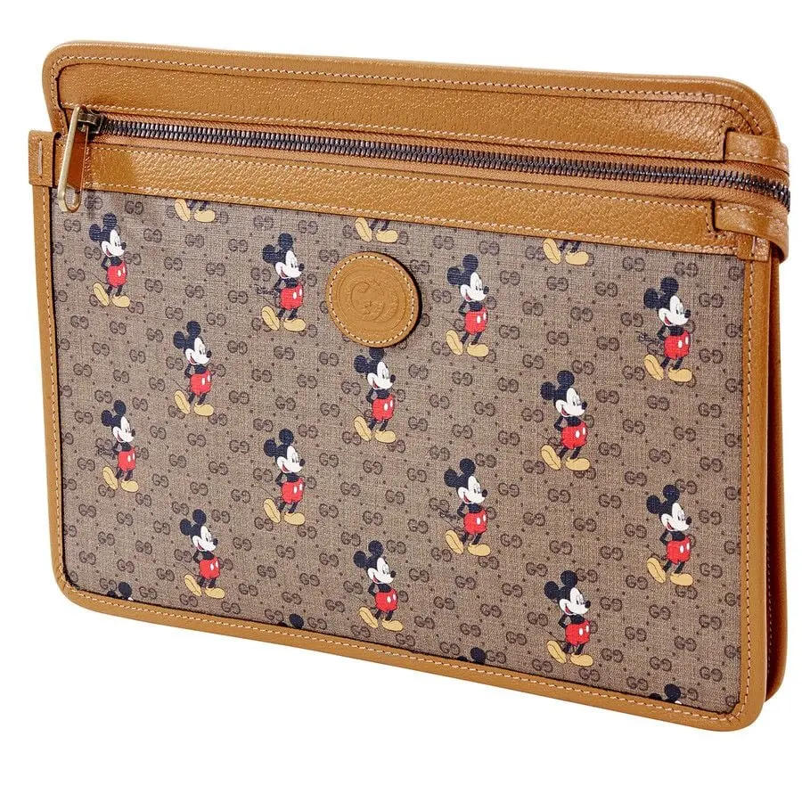 Túi Gucci Disney X Gucci Leather Clutch 'Multicolour' 602552-HWUBM-8559 - Ảnh 6
