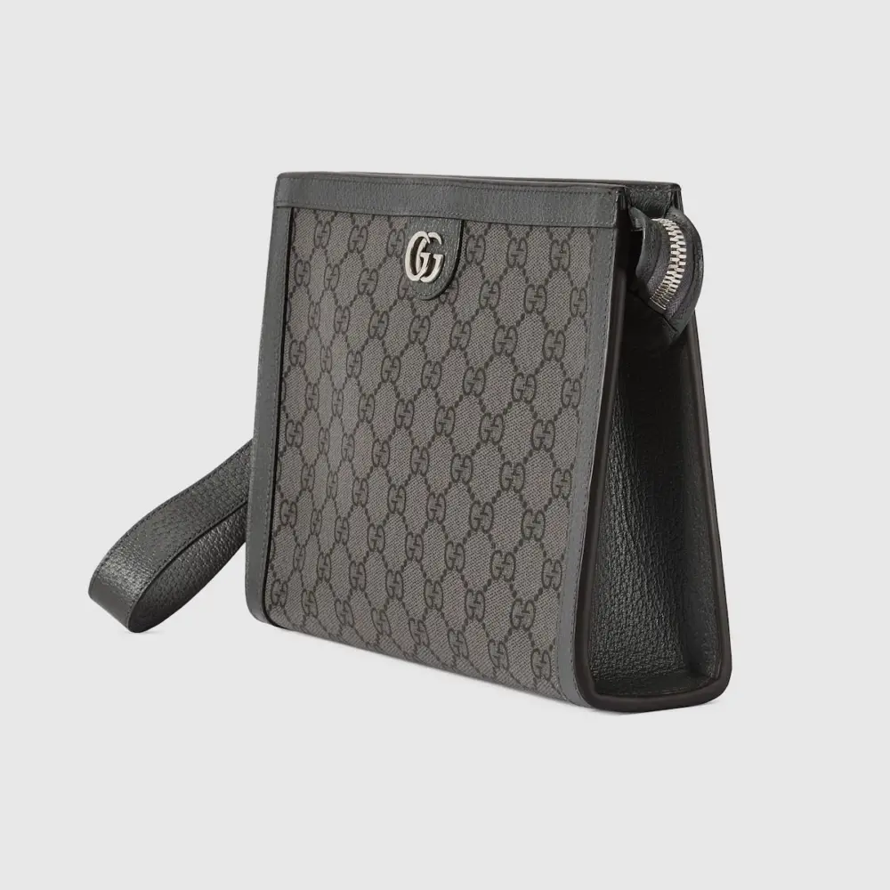 Alternative view of Túi Gucci Ophidia GG Pouch 'Grey Black' 760243-UULBN-1244
