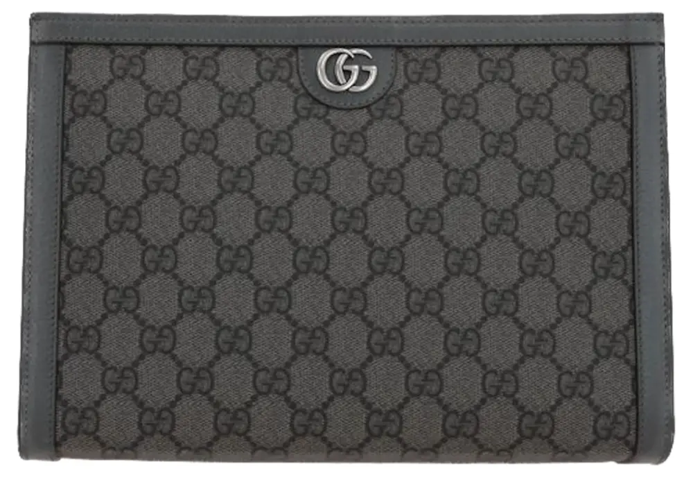 Túi Gucci Ophidia GG Pouch 'Grey Black' 760243-UULBN-1244