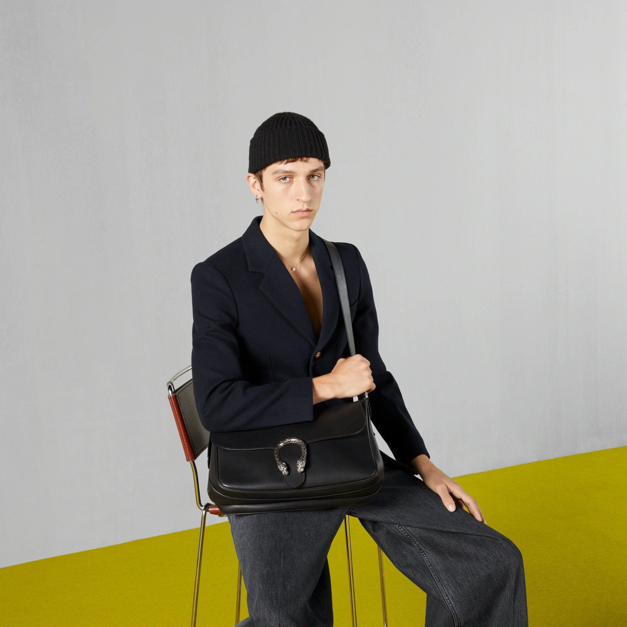 Túi Gucci Dionysus Messenger Bag 'Black' 758557-AACOJ-1000 - Ảnh 7