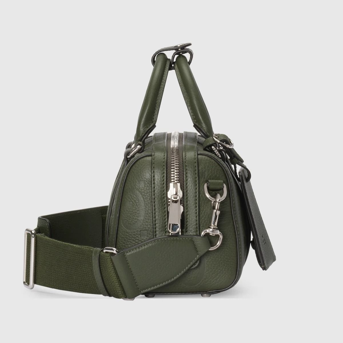 Túi Gucci Jumbo GG Mini Duffle Bag 'Dark Green' 725292-AABY7-3346 - Ảnh 3