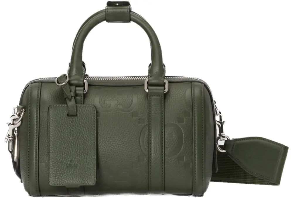 Túi Gucci Jumbo GG Mini Duffle Bag 'Dark Green' 725292-AABY7-3346