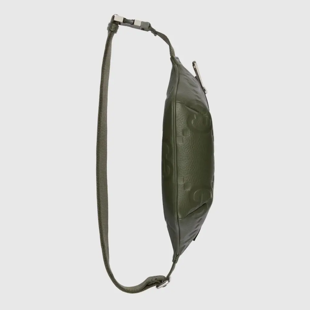 Alternative view of Túi Gucci Jumbo GG Small Belt Bag 'Dark Green' 658582-AABY7-3346